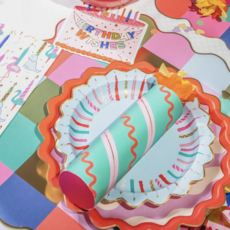 Birthday Candles Dessert Plates