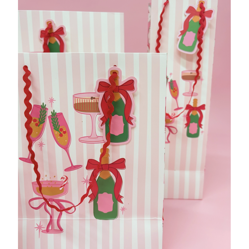 Pop Fizz Cocktail Christmas Gift Bag