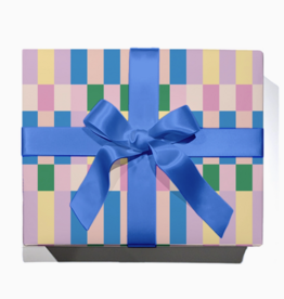Bright Stripe Wrapping Paper Roll