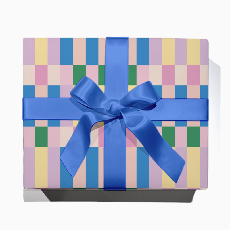 Bright Stripe Wrapping Paper Roll
