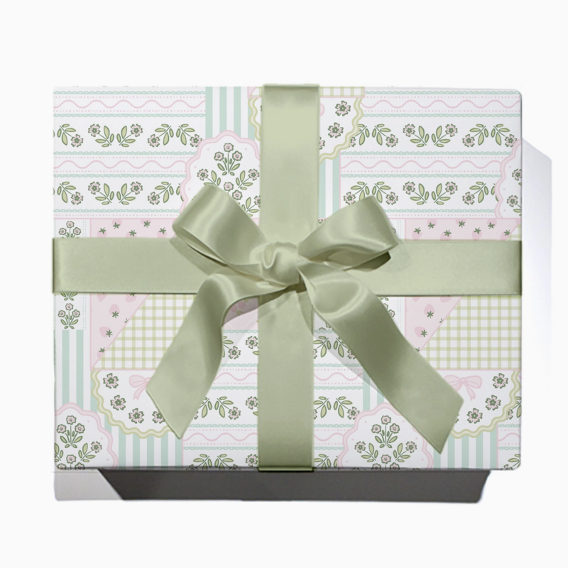 Patchwork Wrapping Paper Roll