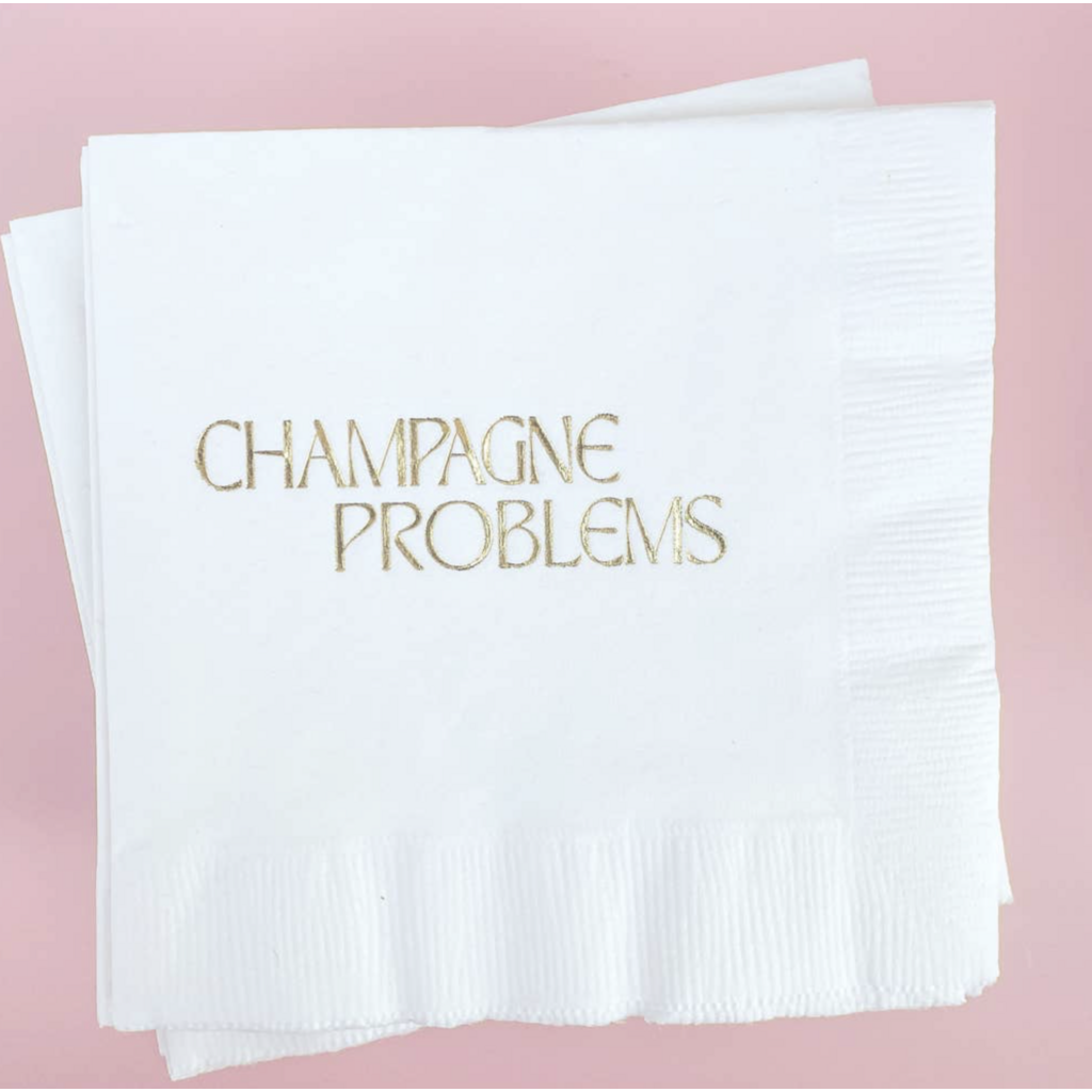 Champagne Problems Napkins