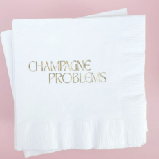 Champagne Problems Napkins