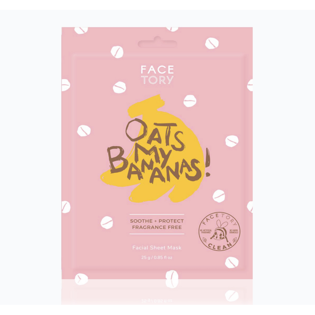 Oats My Banana Soothing Sheet Face Mask