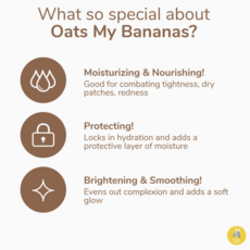 Oats My Banana Soothing Sheet Face Mask