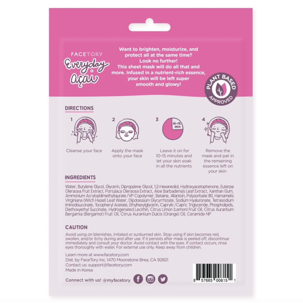 Acai Everyday Rejuvenating Face Mask