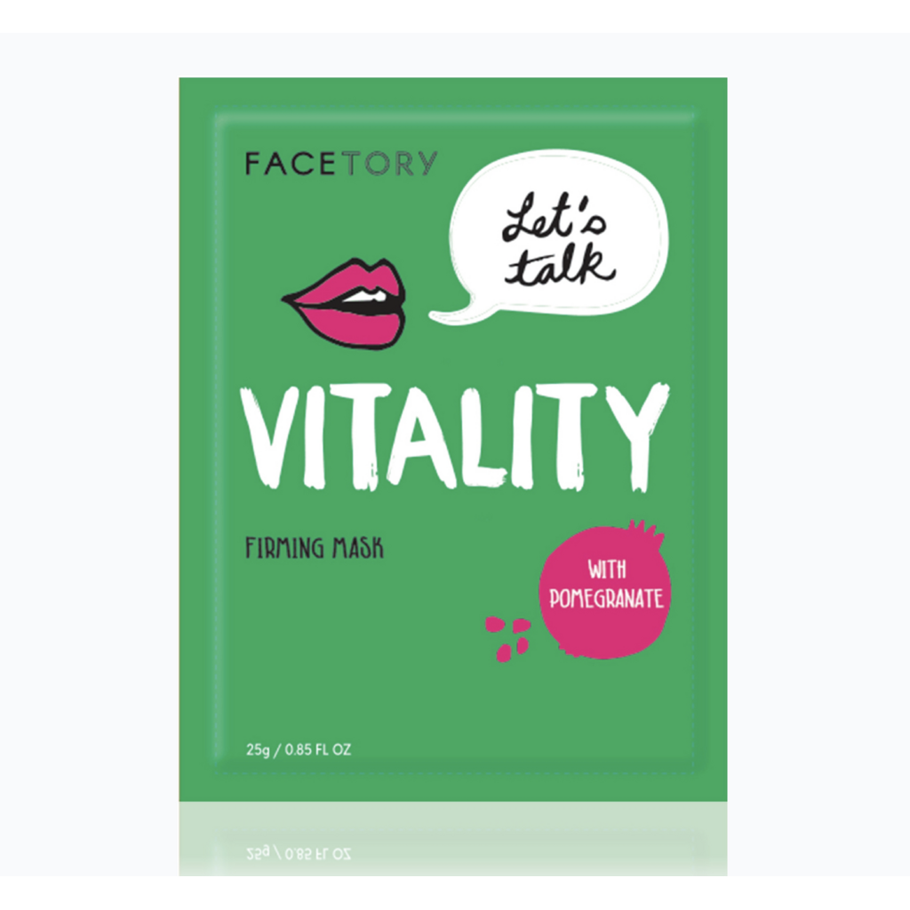 Let's Talk Vitality Firming Face Mask