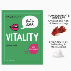 Let's Talk Vitality Firming Face Mask