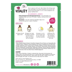 Let's Talk Vitality Firming Face Mask