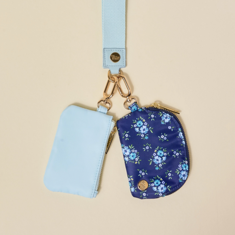 Endless Daydream Navy Dynamic Duo Wristlet