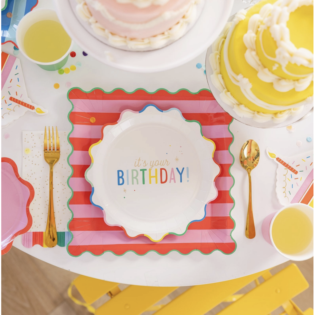 It's Your Birthday Plates