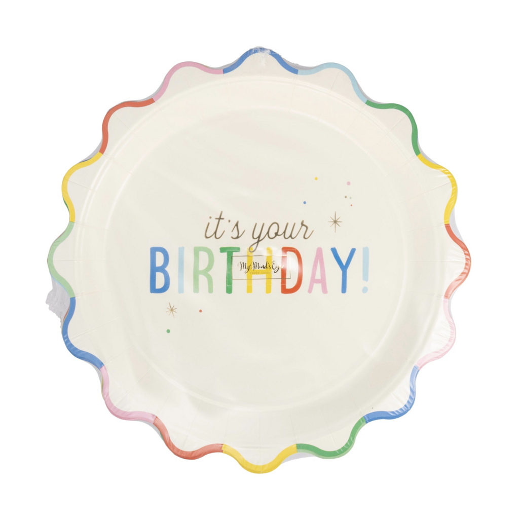 It's Your Birthday Plates