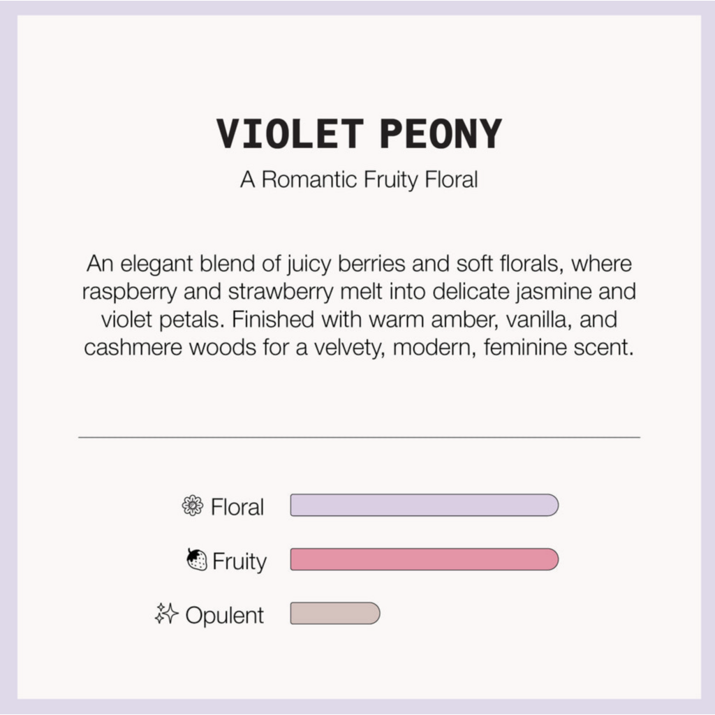 Violet Peony Perfumed Hand Sanitizer