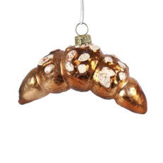Almond Croissant Ornament