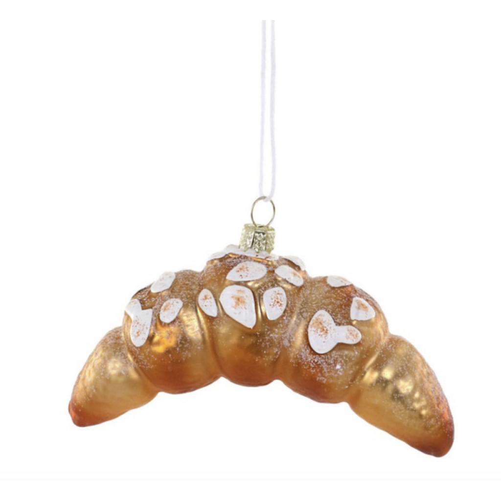 Almond Croissant Ornament