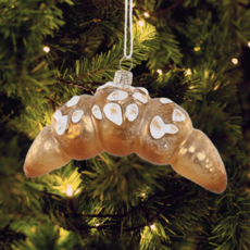 Almond Croissant Ornament