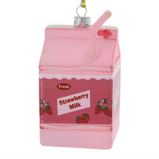Strawberry Milk Ornament