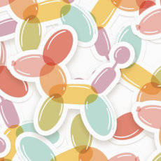 Balloon Animal Sticker