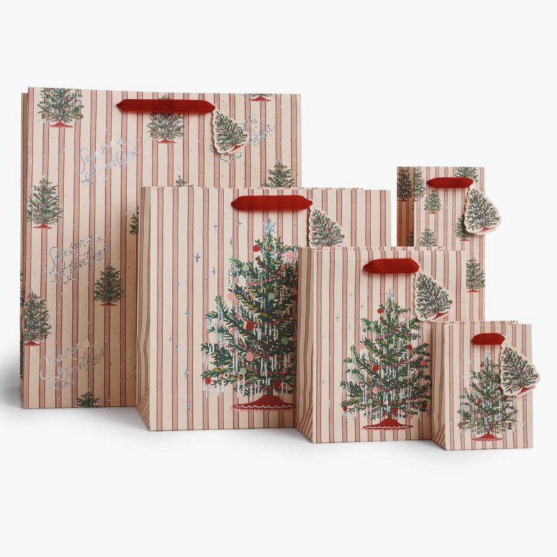 Tinsel Tree Gift Bag