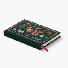 Beary Christmas Embroidered Journal