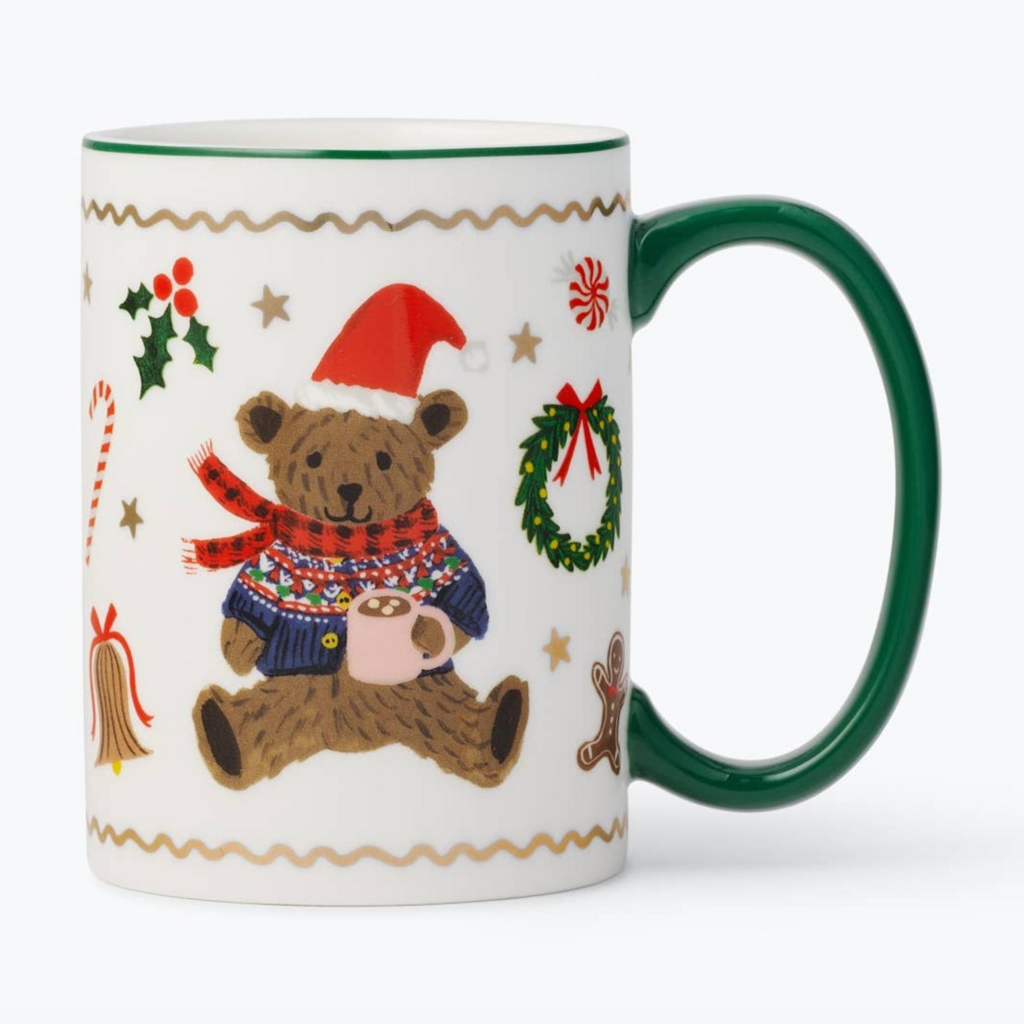Beary Christmas Porcelain Mug