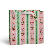 Candy Cane Stripe Gift Bag