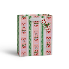 Candy Cane Stripe Gift Bag