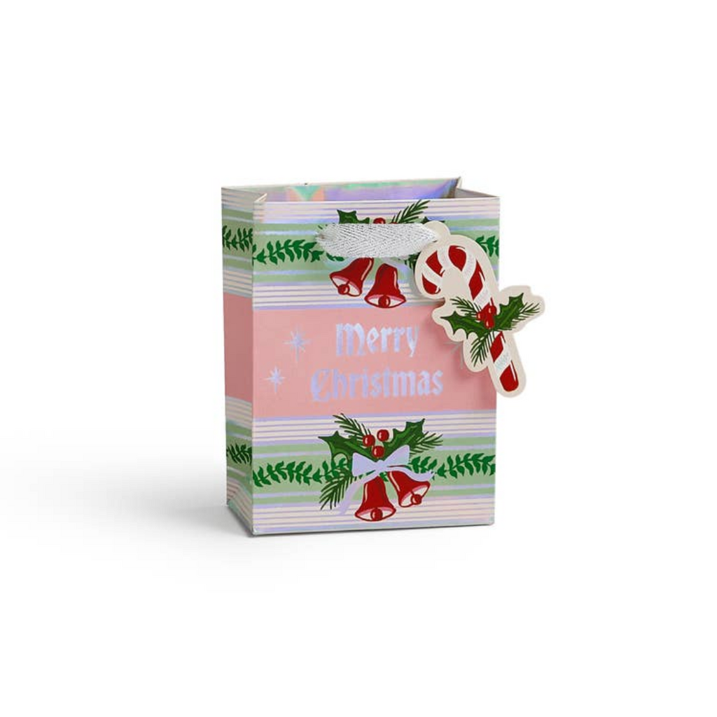 Candy Cane Stripe Gift Bag