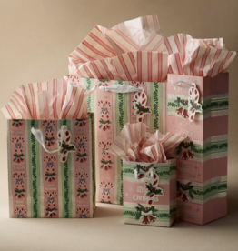 Candy Cane Stripe Gift Bag