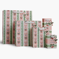 Candy Cane Stripe Gift Bag