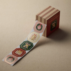 Holly Jolly Envelope Seals