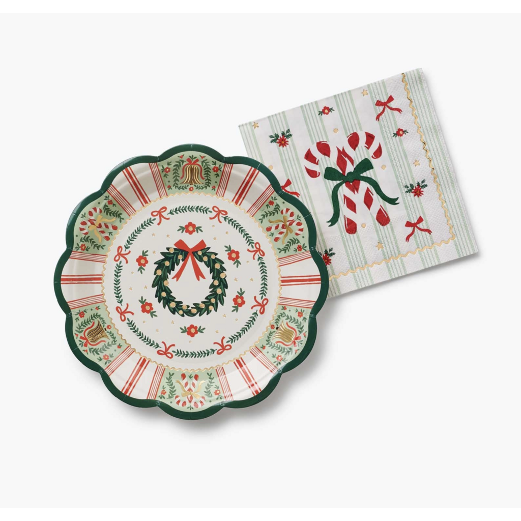 Holly Jolly Paper Cocktail Napkins
