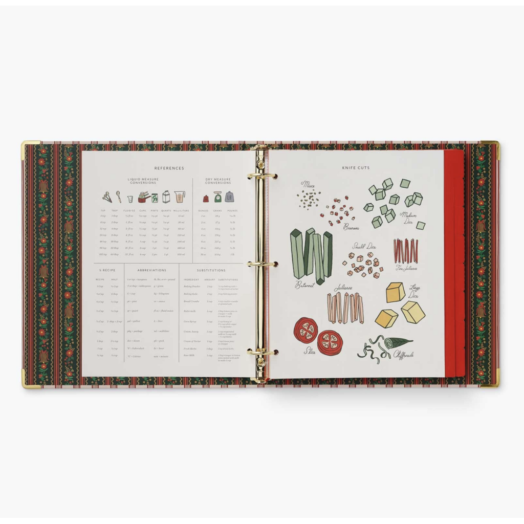 Holly Jolly Recipe Binder