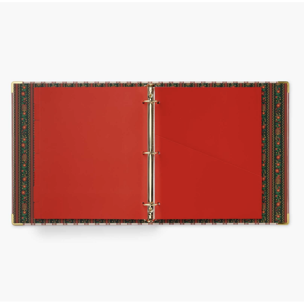 Holly Jolly Recipe Binder