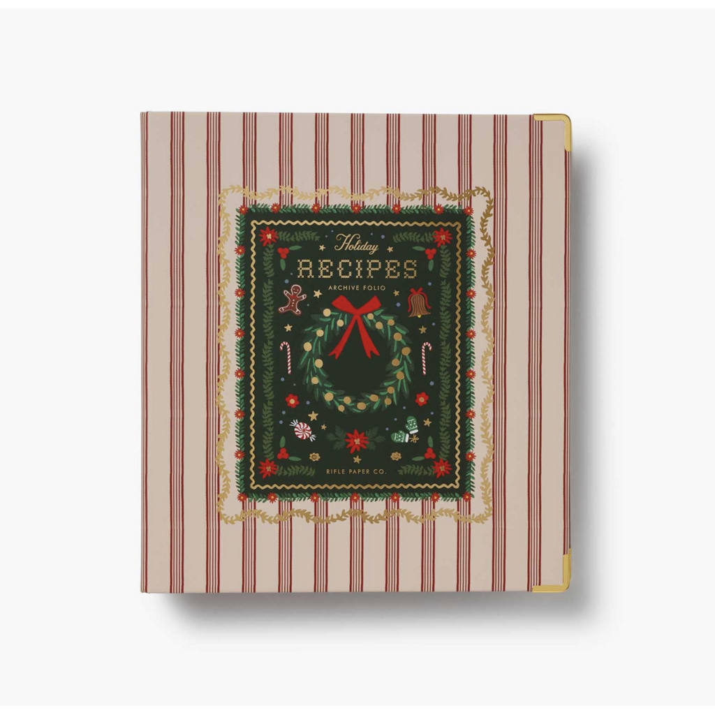 Holly Jolly Recipe Binder