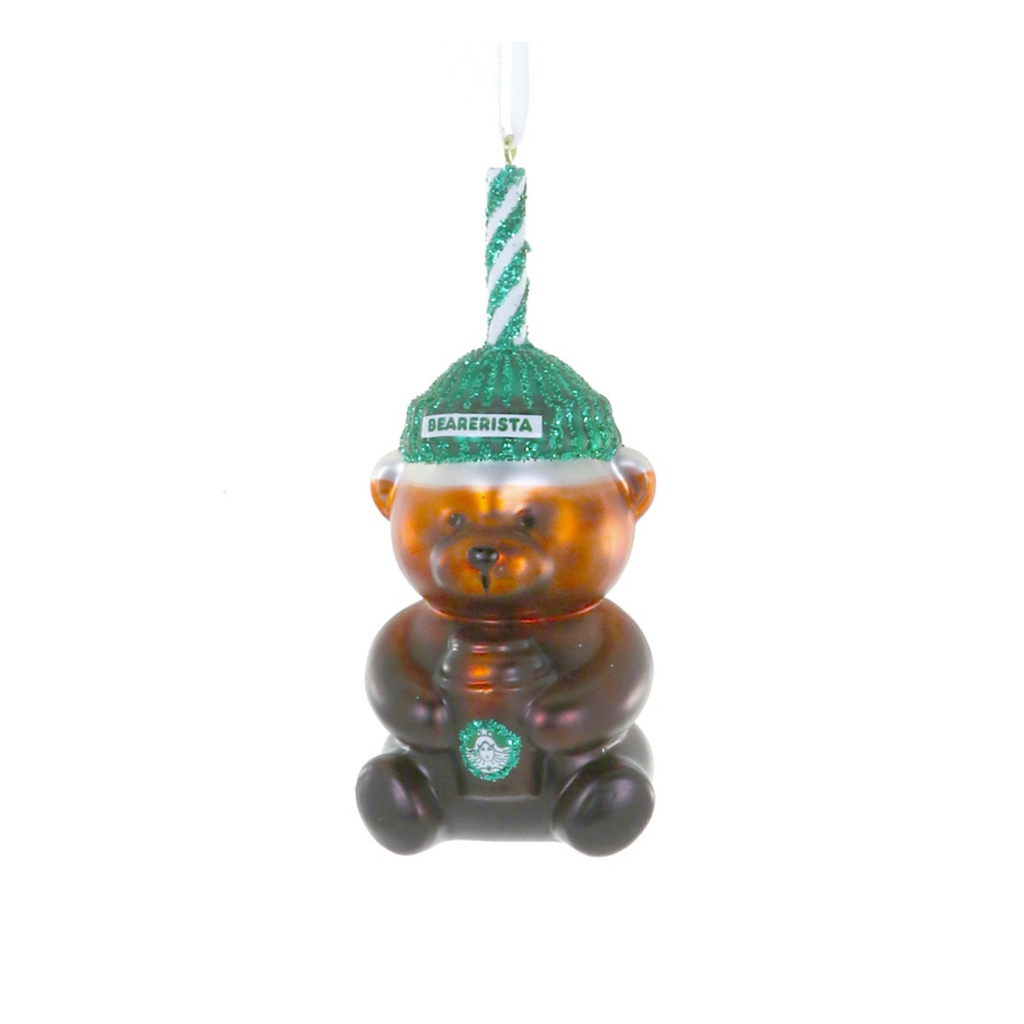Bear Coffee Ornament