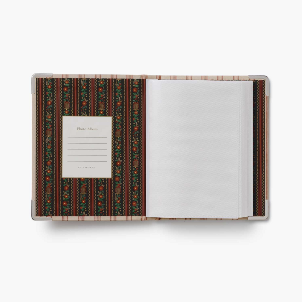 Tinsel Tree Embroidered Small Photo Album