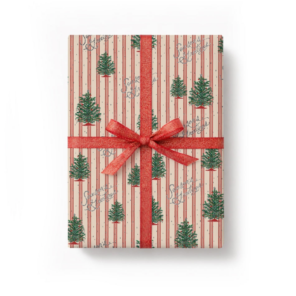 Tinsel Tree Continuous Wrapping Paper Roll