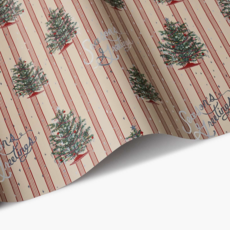 Tinsel Tree Continuous Wrapping Paper Roll