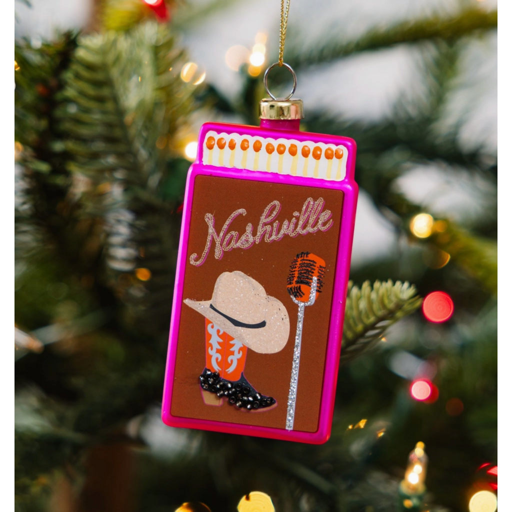 Nashville Matchbook Ornament