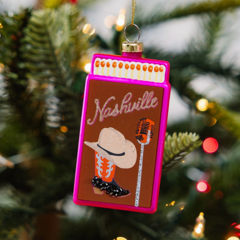 Nashville Matchbook Ornament