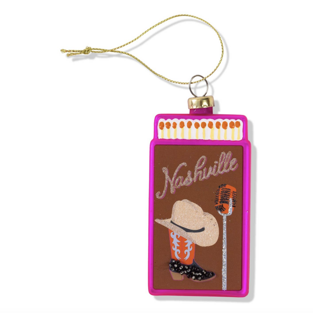 Nashville Matchbook Ornament