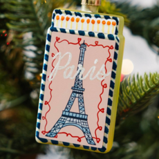 Paris Matchbook Ornament