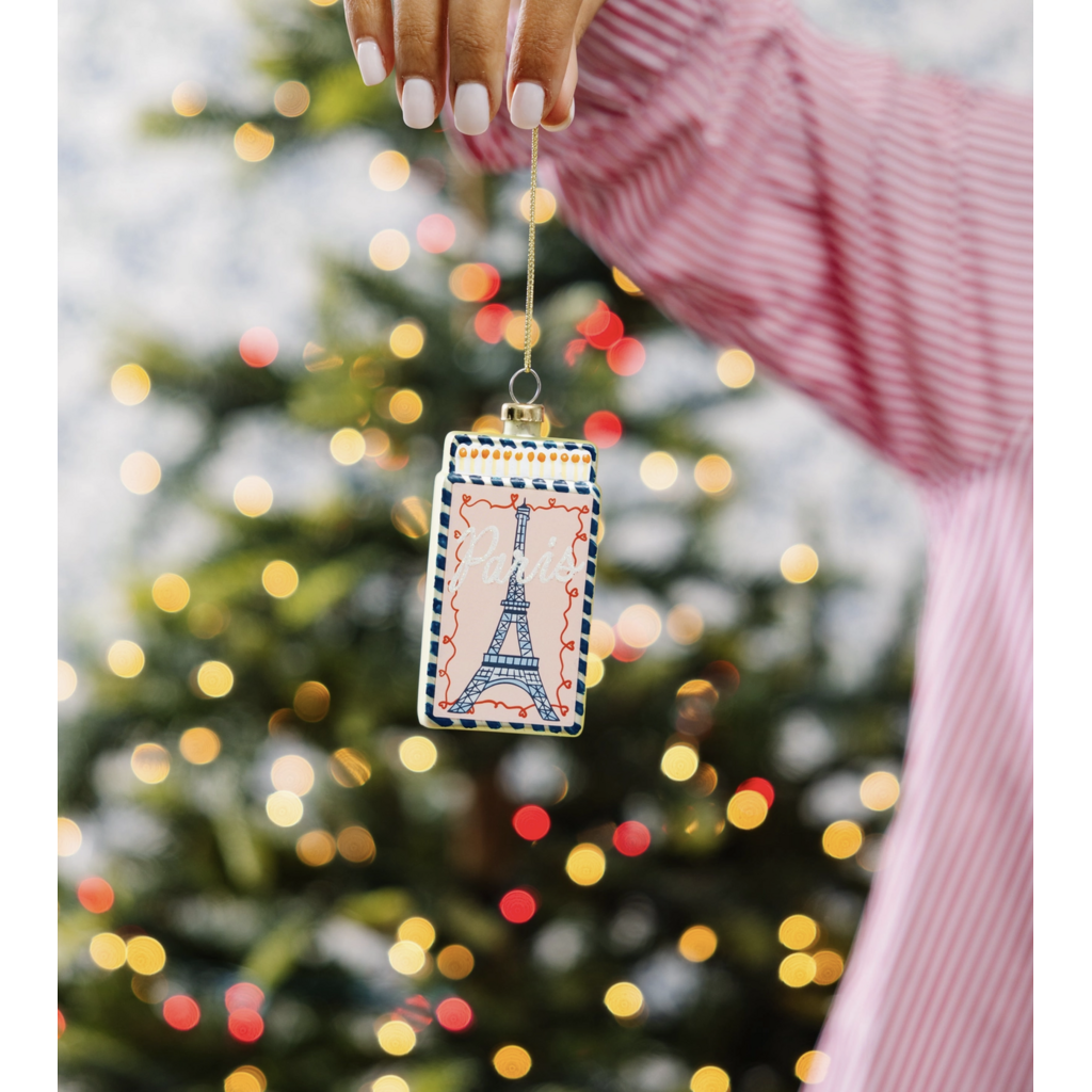 Paris Matchbook Ornament
