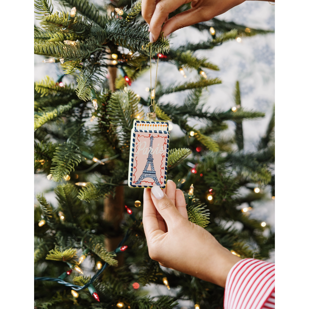Paris Matchbook Ornament