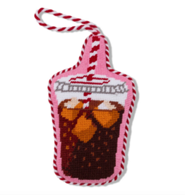 Diet Coke Needlepoint Icon Ornament