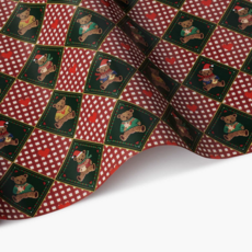 Beary Christmas Continuous Wrapping Paper Roll