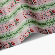 Candy Cane Stripe Continuous Wrapping Paper Roll