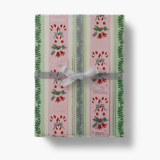 Candy Cane Stripe Continuous Wrapping Paper Roll