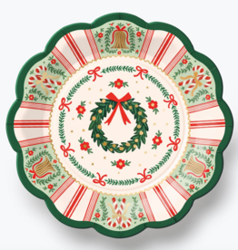 Holly Jolly Small Paper Plates